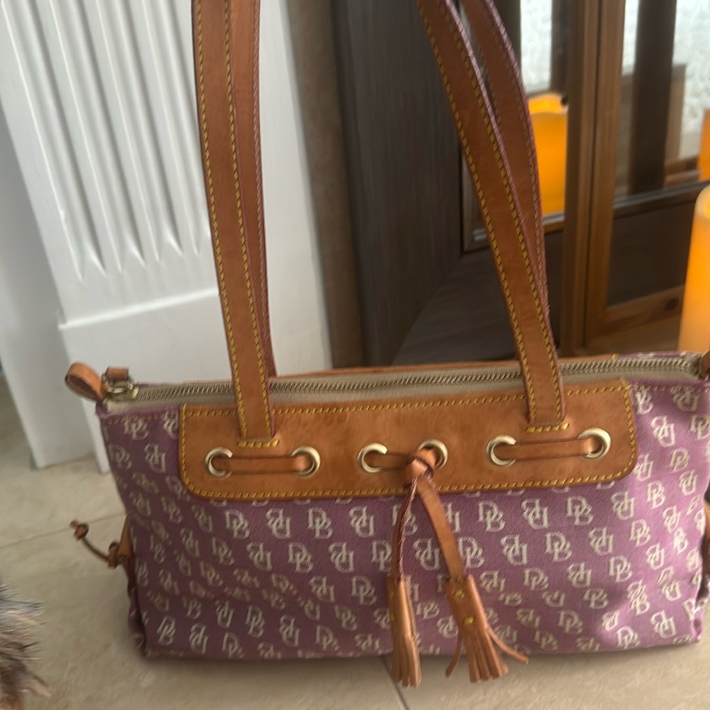 Dooney and Bourke pink satchel